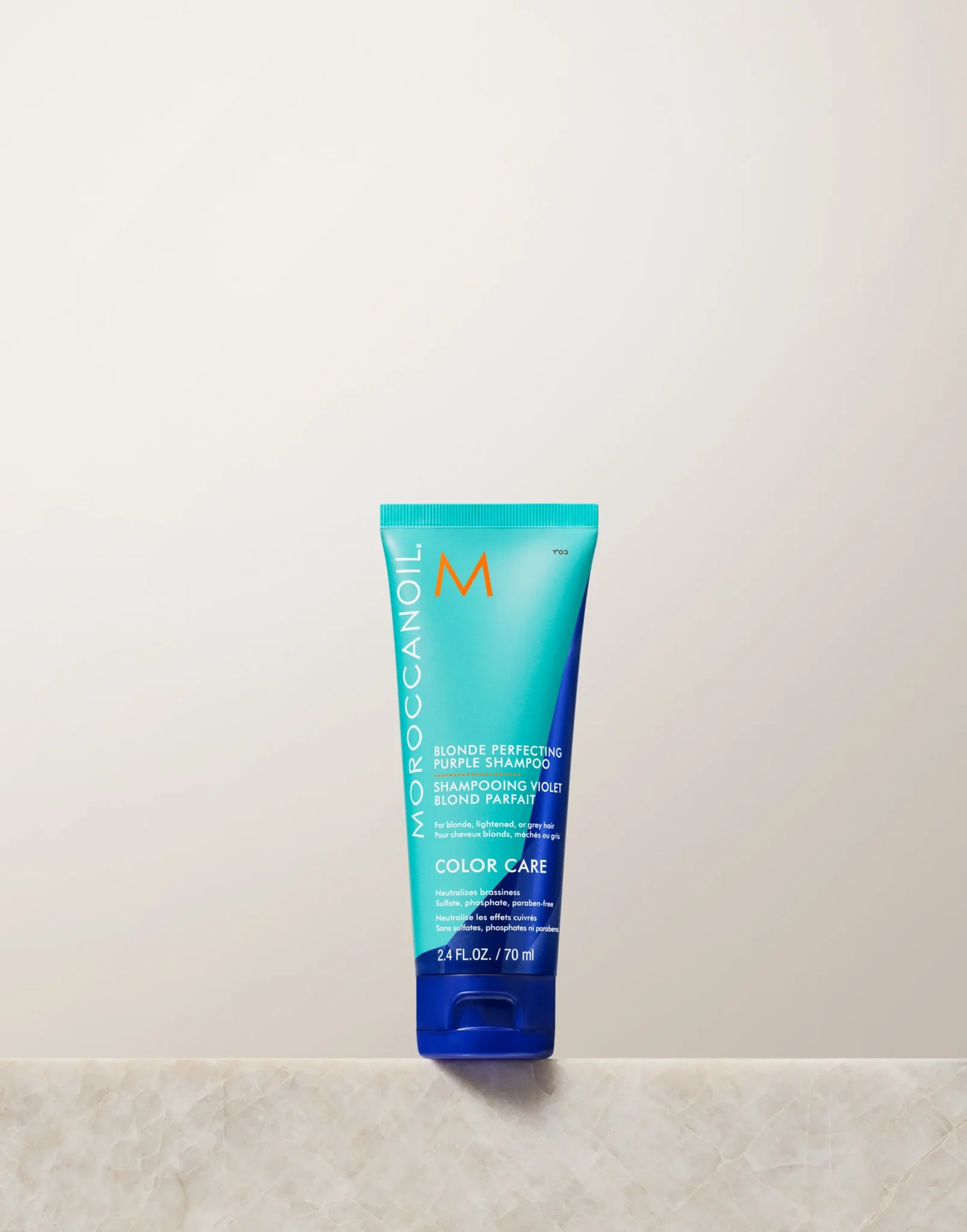 Тонизирующий Шампунь с Фиолетовым Пигментом Moroccanoil Blonde Perfecting Purple Shampoo 70 ml