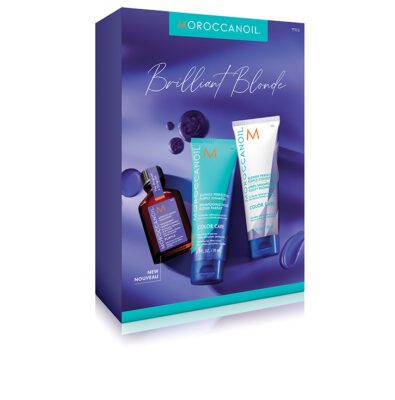 Набір Фіолетове тріо Moroccanoil Brilliant Blonde Purple Trio Kit