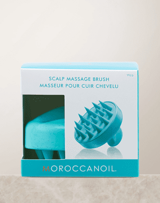 Масажна щітка для шкіри голови та коренів волосся Moroccanoil Exfoliating Scalp Brush